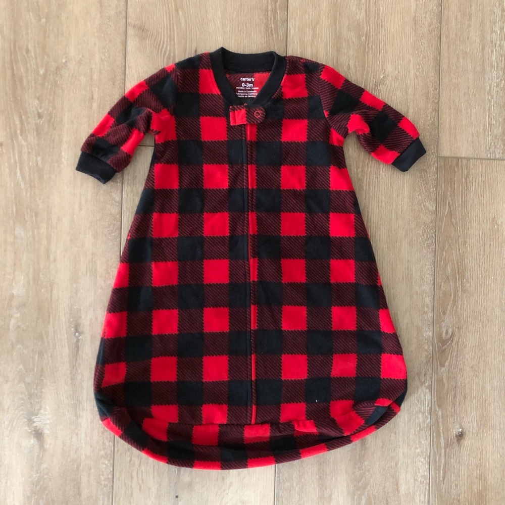 Carter’s Buffalo Check Onesie 0-3 Months